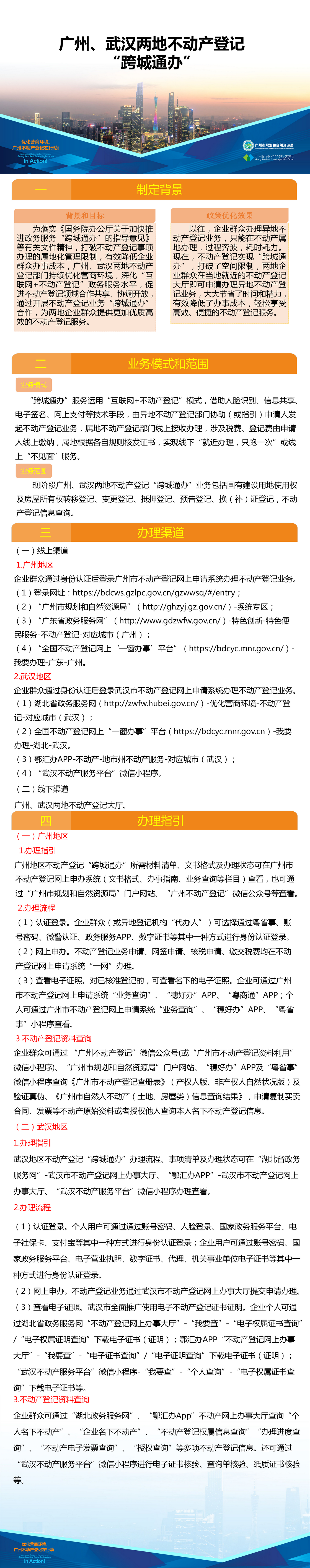 附件2.一图读懂-广州、武汉两地不动产登记业务